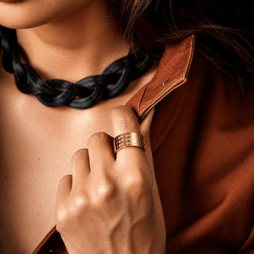 Mantra Ring Gold