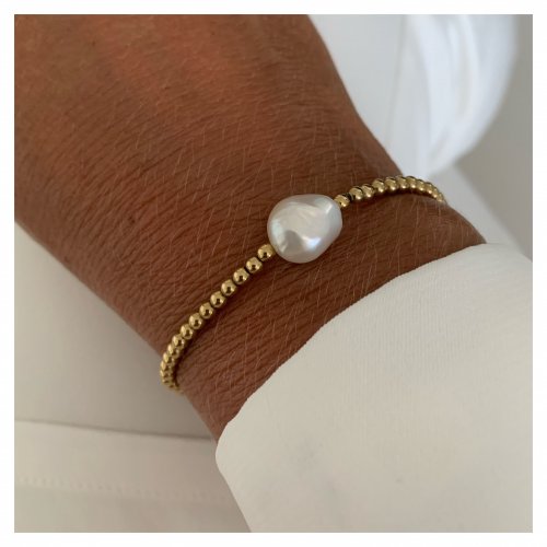 Pearl Bracelet Gold