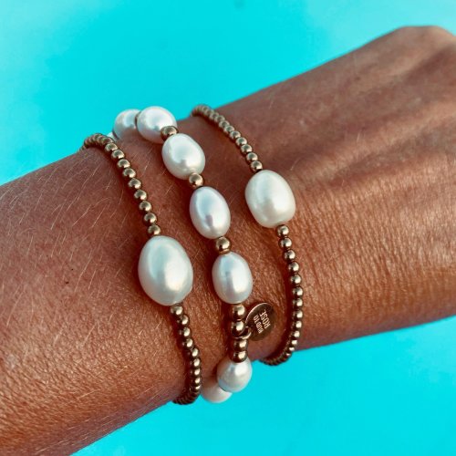Pearl Bracelet Gold