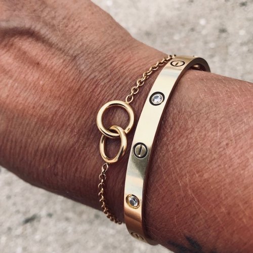 Hitch Bracelet Gold